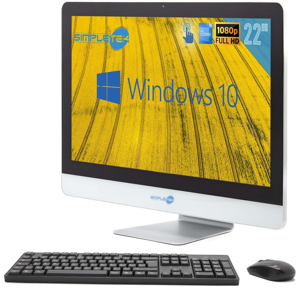 Simpletek Aio 22" 22" Core I5 2.3 Ghz - Ssd 1 Tb - 8Gb Qwerty - Italien