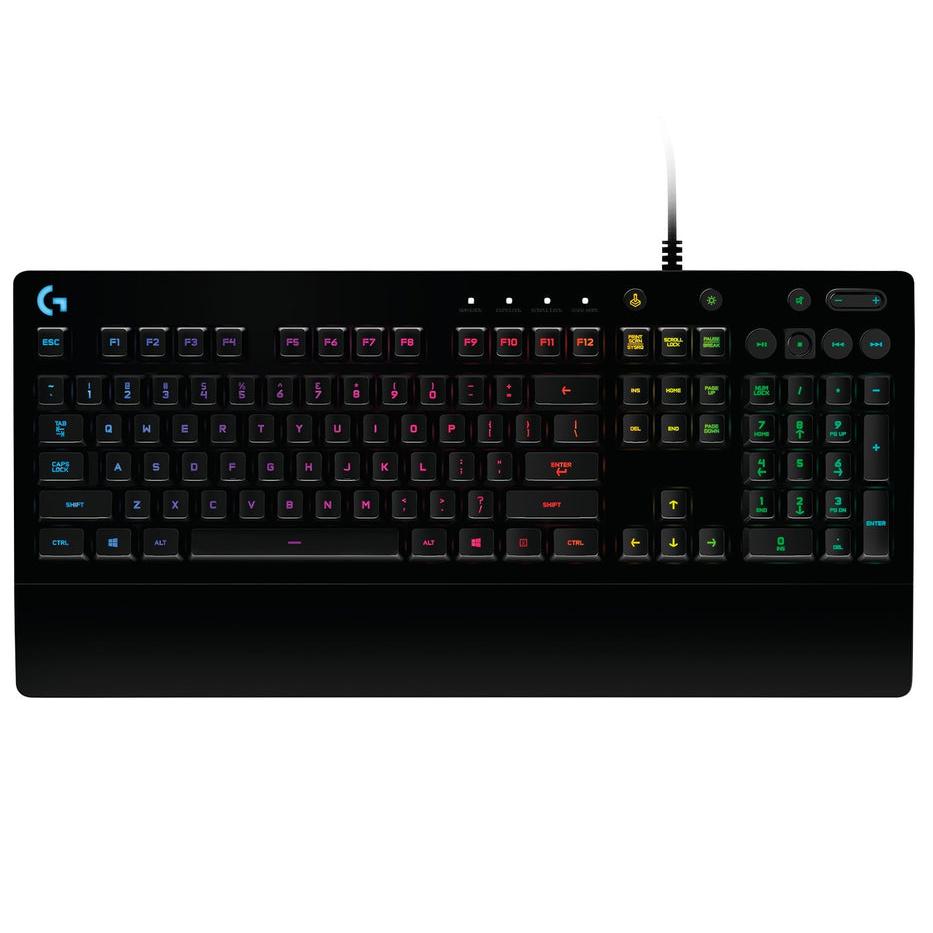 Clavier Logitech Qwerty Espagnol Rétroéclairé G213