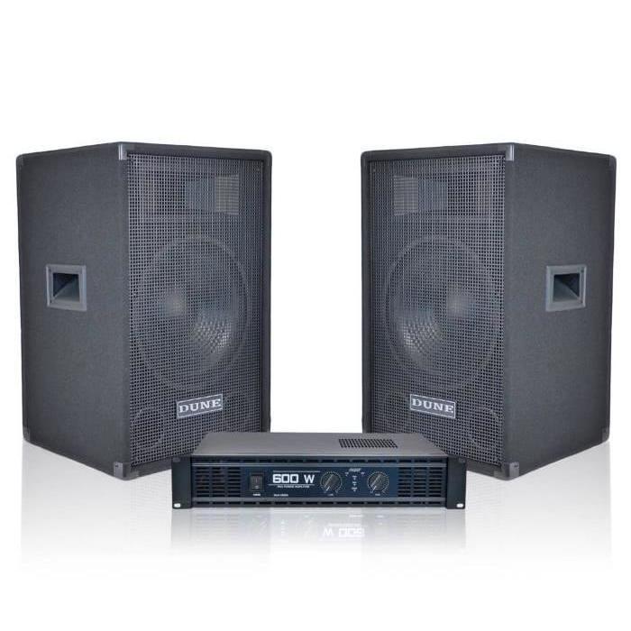 Enceintes sono Dune Lighting Pack 2 enceintes + amplificateur stéréo 2x200 WRMS Reconditionné -  reconditionné disponible sur Backmarket