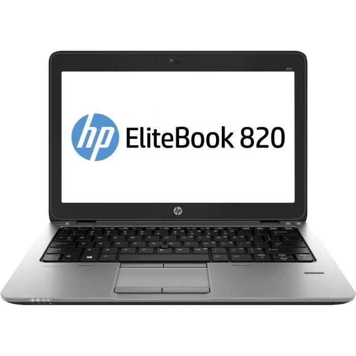 HP Elitebook 820 G2 12" Core i5 2.2 Ghz - SSD 128 Go - 8 Go Qwerty - Espagnol
