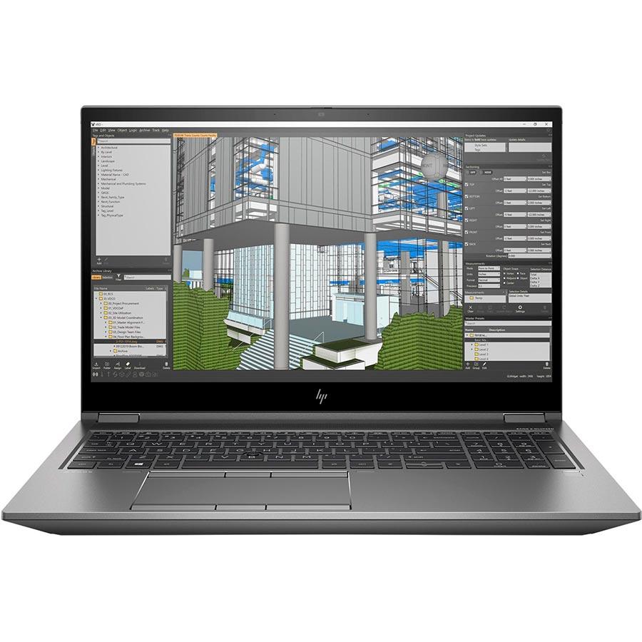 HP Zbook Fury 15 G7 15" Core i7 2.7 Ghz - SSD 256 Go - 24 Go Qwertz - Allemand