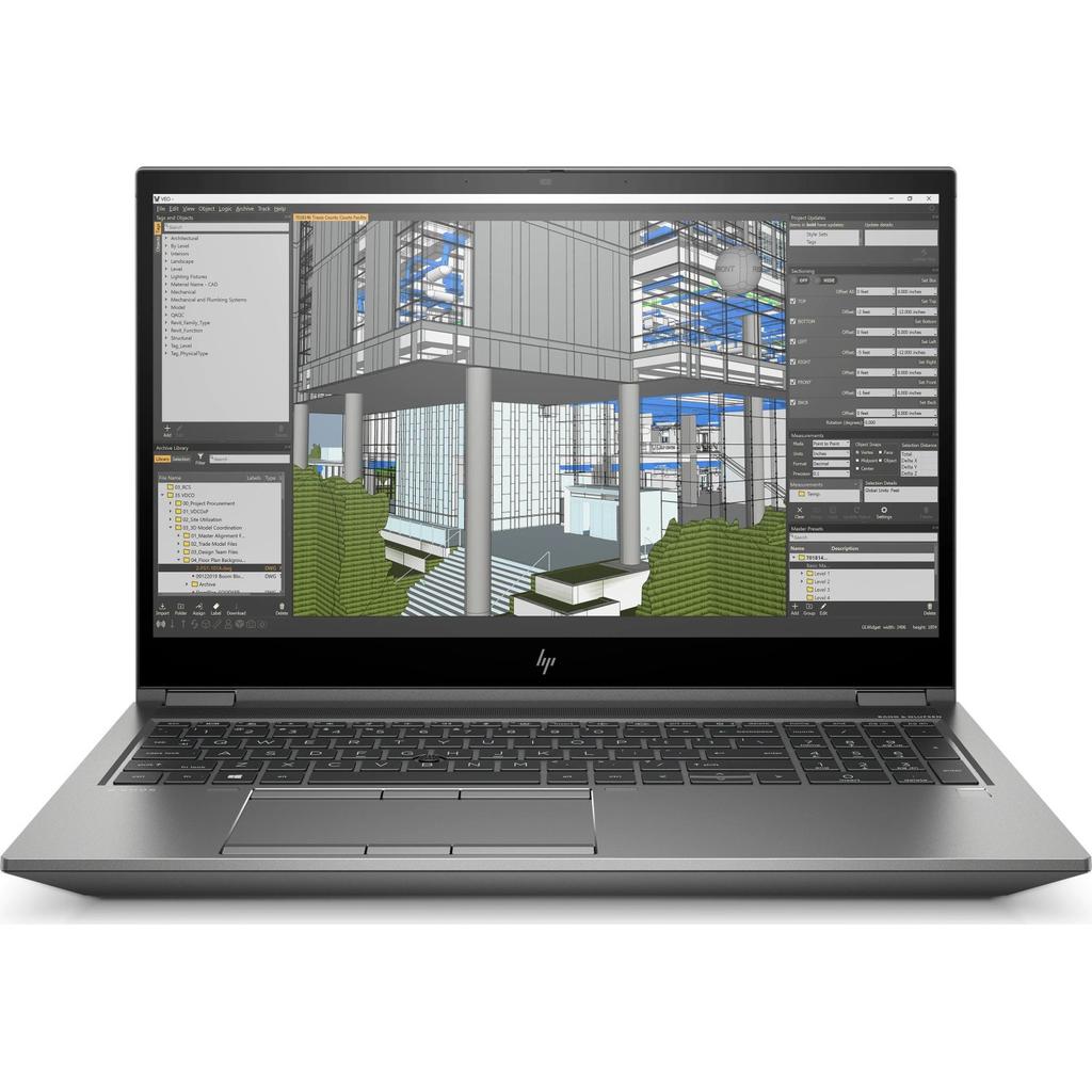 HP Zbook Fury 15 G8 15" Core i7 2.1 Ghz - SSD 1 To - 32 Go Qwerty - Suédois