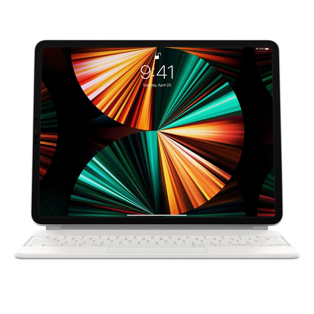 Apple iPad Magic Keyboard (iPad Not Included) (2021) - Qwertz - Allemand - iPad Pro 12.9" 3E Génération / iPad Pro 12.9" 4E Génération / iPad Pro 12.9" 5E G
